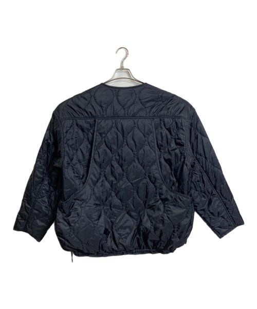 REMI RELIEF（レミレリーフ）REMI RELIEF (レミレリーフ) Nylon Ripstop Quilting Jacket ナイロン リップストップ キルティング ジャケット アウター ブラック サイズ:Lの古着・服飾アイテム