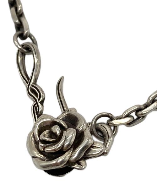 WTLA（ダブリューティーエルエー）WTLA (ダブリューティーエルエー) Rose Pigno se Chain Necklace　ワールドリーワイズ　シルバ−925 シルバー サイズ:実寸参照の古着・服飾アイテム