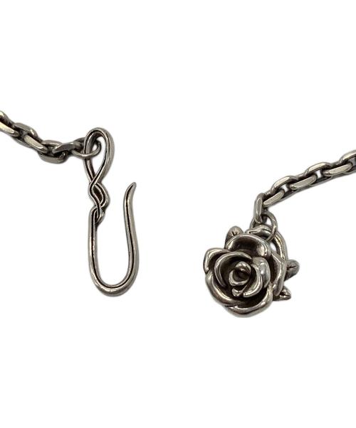 WTLA（ダブリューティーエルエー）WTLA (ダブリューティーエルエー) Rose Pigno se Chain Necklace　ワールドリーワイズ　シルバ−925 シルバー サイズ:実寸参照の古着・服飾アイテム