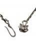 中古・古着 WTLA (ダブリューティーエルエー) Rose Pigno se Chain Necklace　ワールドリーワイズ　シルバ−925 シルバー サイズ:実寸参照：8000円