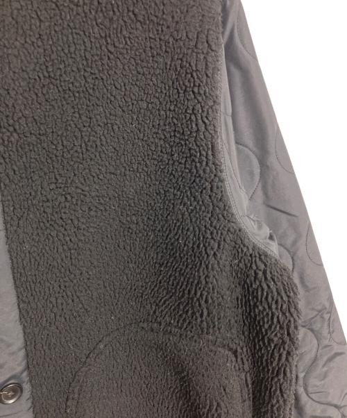 PLST（プラステ）PLST (プラステ) ボアフリースコンビネーションカーディガン　アウター ブラック サイズ:XL 未使用品の古着・服飾アイテム