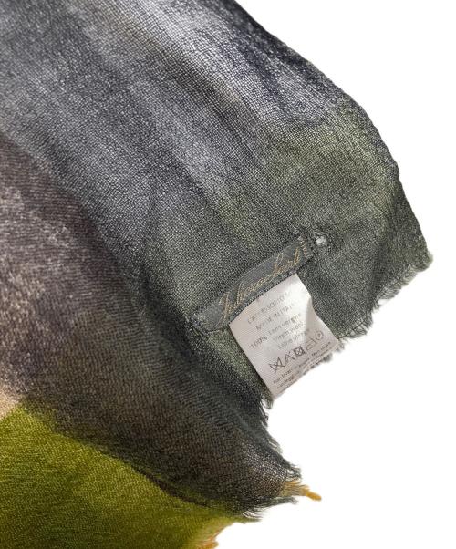 FALIERO SARTI（ファリエロサルティ）FALIERO SARTI (ファリエロサルティ) ドットデザインウールスカーフ　ビックサイズ　イタリア製 マルチカラー サイズ:実寸参照の古着・服飾アイテム