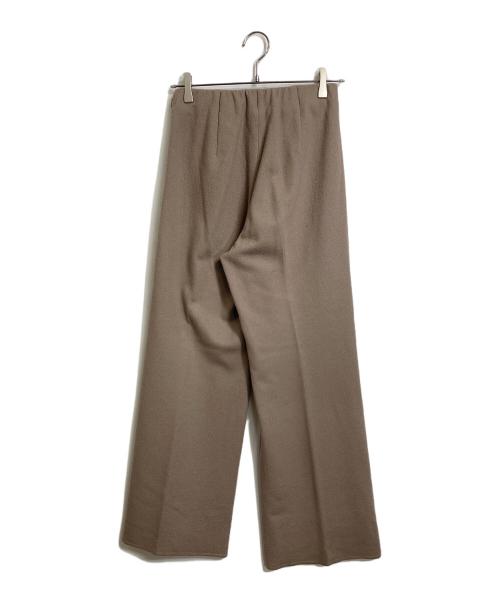 JURGEN LEHL（ヨーガンレール）JURGEN LEHL (ヨーガンレール) ワイドイージーパンツ　サイドジップパンツ ブラウン サイズ:Mの古着・服飾アイテム
