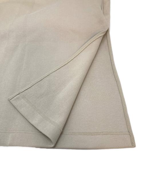 JUSGLITTY（ジャスグリッティー）JUSGLITTY (ジャスグリッティー) 衿付ダンボールワンピース　長袖ワンピース　ドローコード ベージュ サイズ:1の古着・服飾アイテム