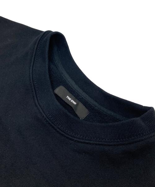 The End（ジ・エンド）THE END (ジ・エンド) MAD SCIENTIST SWEATSHIRT デザインスウェット　パイル　日本製 ブラック サイズ:Lの古着・服飾アイテム