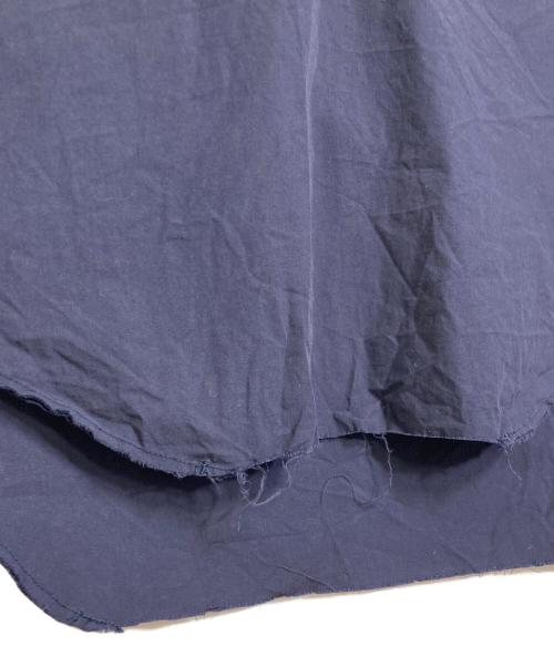 TAKAHIROMIYASHITA TheSoloIst.（タカヒロミヤシタ ザソロイスト）TAKAHIROMIYASHITA TheSoloIst. (タカヒロミヤシタ ザソロイスト) スキッパーシャツ　長袖シャツ　デザインシャツ　日本製 ネイビー サイズ:46の古着・服飾アイテム