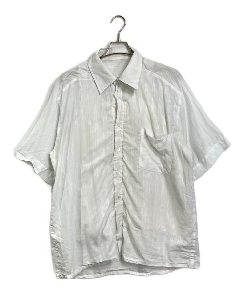 BOTTER（ボッター）BOTTER (ボッター) GRANDPA SHIRT TANKTOP UNDERNEATH ホワイト サイズ:46（実寸参照）の古着・服飾アイテム