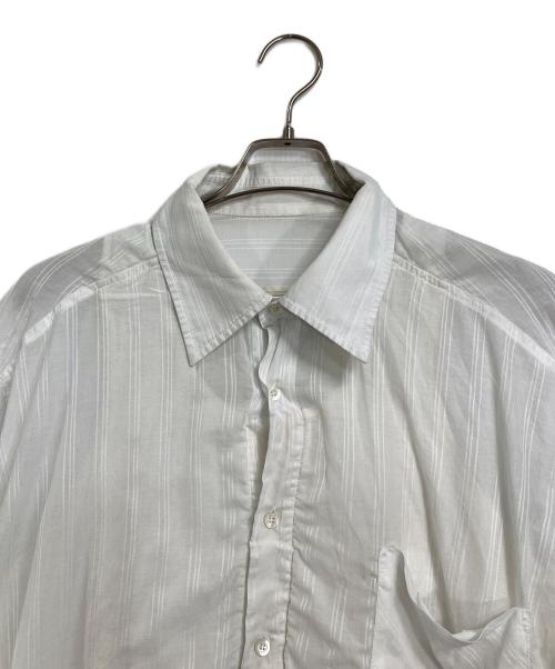 BOTTER（ボッター）BOTTER (ボッター) GRANDPA SHIRT TANKTOP UNDERNEATH ホワイト サイズ:46（実寸参照）の古着・服飾アイテム