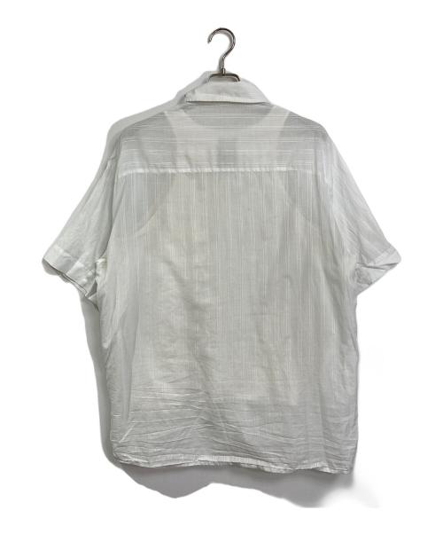 BOTTER（ボッター）BOTTER (ボッター) GRANDPA SHIRT TANKTOP UNDERNEATH ホワイト サイズ:46（実寸参照）の古着・服飾アイテム