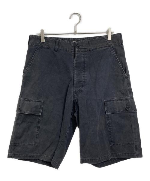 ARMANI JEANS（アルマーニジーンズ）ARMANI JEANS (アルマーニジーンズ) 【古着】90’Sカーゴハーフパンツ　90年代　イタリア製 ブラック サイズ:48の古着・服飾アイテム