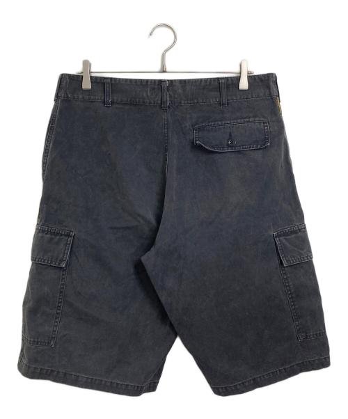 ARMANI JEANS（アルマーニジーンズ）ARMANI JEANS (アルマーニジーンズ) 【古着】90’Sカーゴハーフパンツ　90年代　イタリア製 ブラック サイズ:48の古着・服飾アイテム