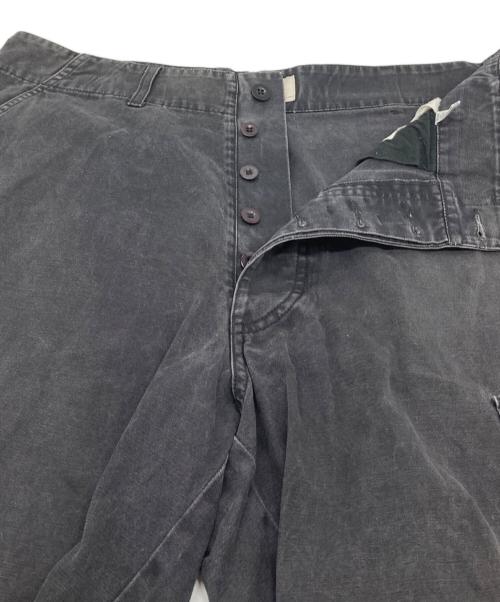 ARMANI JEANS（アルマーニジーンズ）ARMANI JEANS (アルマーニジーンズ) 【古着】90’Sカーゴハーフパンツ　90年代　イタリア製 ブラック サイズ:48の古着・服飾アイテム