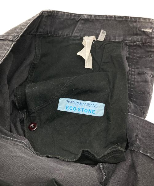 ARMANI JEANS（アルマーニジーンズ）ARMANI JEANS (アルマーニジーンズ) 【古着】90’Sカーゴハーフパンツ　90年代　イタリア製 ブラック サイズ:48の古着・服飾アイテム