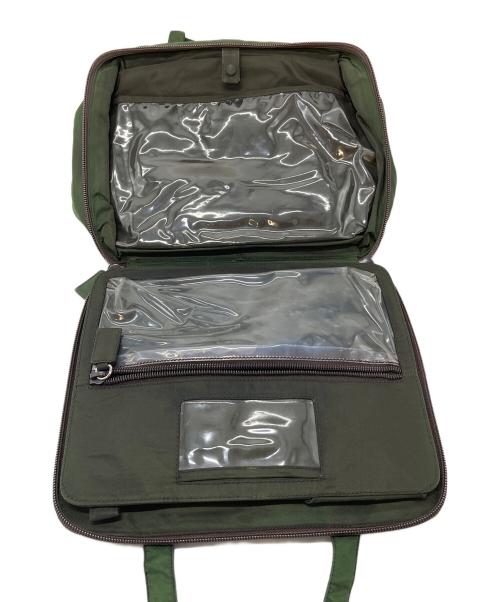 PRADA（プラダ）PRADA (プラダ) ヴィンテージナイロン バニティバッグ マルチバッグ オリーブ グリーン サイズ:実寸参照の古着・服飾アイテム