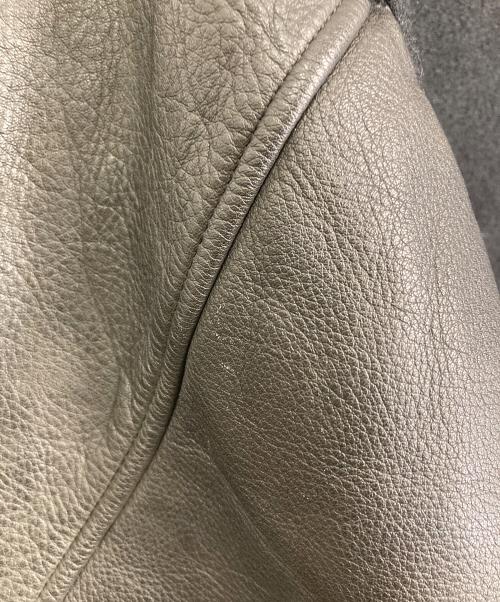 MIKIHOUSE COLLECTION（ミキハウス）MIKIHOUSE COLLECTION (ミキハウス) 【古着】90’S 袖レザースタジャン　アウター　90年代 ブラック サイズ:Mの古着・服飾アイテム