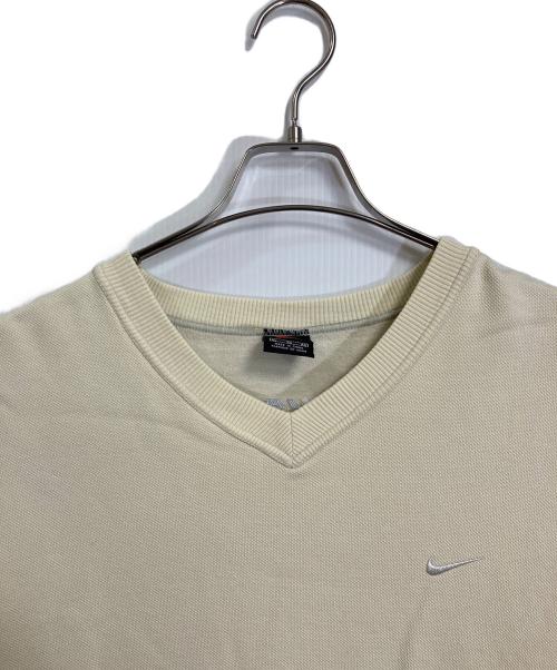 NIKE（ナイキ）NIKE (ナイキ) 【古着】00’S 鹿の子スウェット　スウェット ベージュ サイズ:XLの古着・服飾アイテム