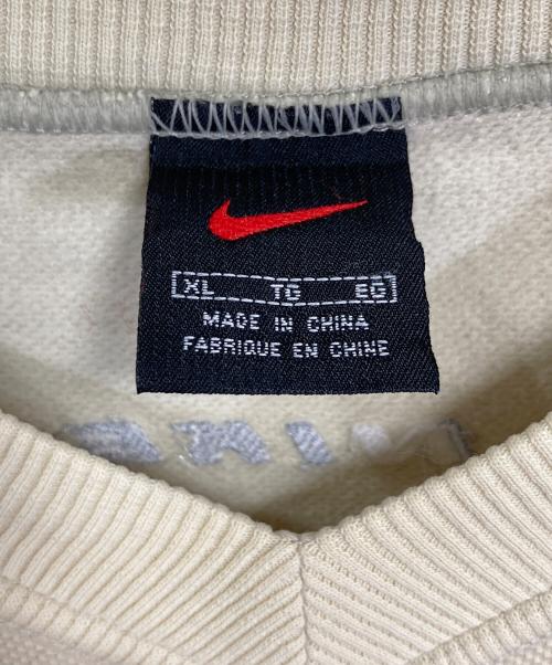 NIKE（ナイキ）NIKE (ナイキ) 【古着】00’S 鹿の子スウェット　スウェット ベージュ サイズ:XLの古着・服飾アイテム