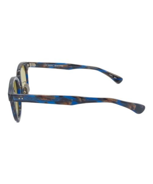 tesio（テシオ）tesio (テシオ) MACHI col.BLH/ブルーホーン<5周年限定カラー フレーム：BLH / ブルーホーン レンズ：イエロー/可視光線透過率:49%/UVカット:99%以上 サイズ:SIZE 51□22の古着・服飾アイテム