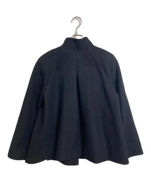 UNTITLED（アンタイトル）UNTITLED (アンタイトル) ウールショートコート　ウールコート　ショートコート　アウター　日本製 ブラック サイズ:01/S 未使用品の古着・服飾アイテム