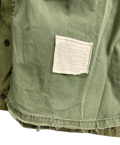 US ARMY（ユーエスアーミー）US ARMY (ユーエスアーミー) 【古着】M65 Field Jacket  フィールドジャケット　ミリタリージャケット　アウター　69年製 ALPHA社製　60年代 グリーン サイズ:Sの古着・服飾アイテム