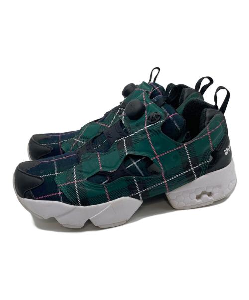 REEBOK（リーボック）REEBOK (リーボック) OPENING CEREMONY グリーン×ネイビー サイズ:US8.5の古着・服飾アイテム