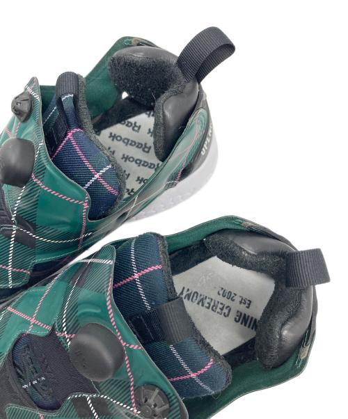 REEBOK（リーボック）REEBOK (リーボック) OPENING CEREMONY グリーン×ネイビー サイズ:US8.5の古着・服飾アイテム