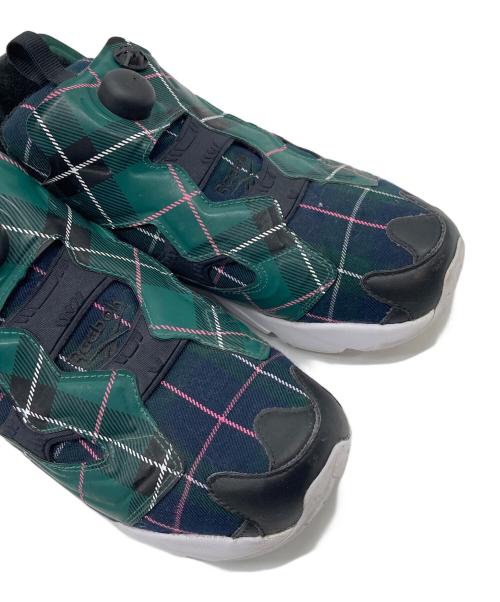 REEBOK（リーボック）REEBOK (リーボック) OPENING CEREMONY グリーン×ネイビー サイズ:US8.5の古着・服飾アイテム