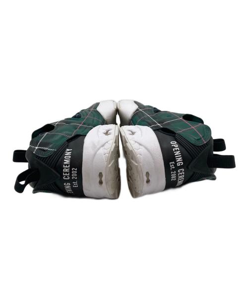 REEBOK（リーボック）REEBOK (リーボック) OPENING CEREMONY グリーン×ネイビー サイズ:US8.5の古着・服飾アイテム