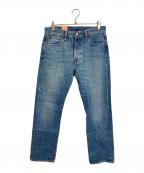 LEVI'Sリーバイス）の古着「501デニムパンツ　WHITE OAK CONE DENIM メキシコ製　ジーンズ」｜スカイブルー