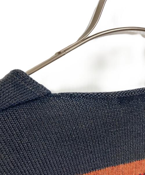 DRIES VAN NOTEN（ドリスヴァンノッテン）DRIES VAN NOTEN (ドリスヴァンノッテン) 【古着】90'SVネックニット　長袖ニット　ライカ期 90年代 マルチカラー サイズ:Sの古着・服飾アイテム