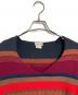 DRIES VAN NOTEN (ドリスヴァンノッテン) 【古着】90'SVネックニット　長袖ニット　ライカ期 90年代 マルチカラー サイズ:S：9000円