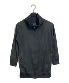 LIMI feu（リミフゥ）の古着「トラックジャケット　デザインジャケット　アウター　ライトアウター　日本製」｜ブラック