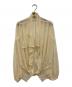 DRIES VAN NOTEN（ドリスヴァンノッテン）の古着「シルクブレンドシアーブラウス」｜ベージュ