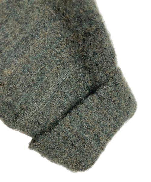 HaaT（ハート）HaaT (ハート) フリルジャケット　デザインジャケット　アウター　ライトアウター　日本製 グリーン サイズ:2の古着・服飾アイテム