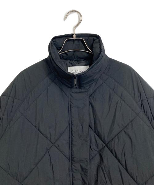Calvin Klein（カルバンクライン）Calvin Klein (カルバンクライン) エコクラウドキルトジャケット　中綿ジャケット ブラック サイズ:Mの古着・服飾アイテム