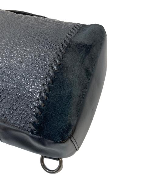 COACH（コーチ）COACH (コーチ) チャールズ ベースボールステッチ ボディバッグ ブラック サイズ:実寸参照の古着・服飾アイテム