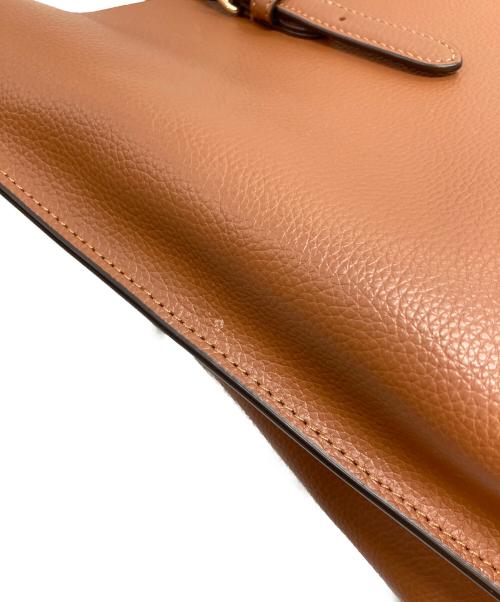 COACH（コーチ）COACH (コーチ) マーケットトート トートバッグ　レザーバッグ ブラウン サイズ:実寸参照の古着・服飾アイテム