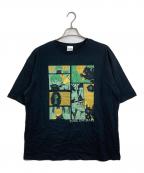 呪術廻戦ジュジュツカイセン）の古着「ビッグシルエットTシャツ HEROES 狗巻棘」｜ブラック