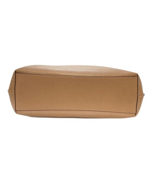 COACH（コーチ）COACH (コーチ) モリーバケットバッグ　レザーバッグ ベージュ サイズ:実寸参照の古着・服飾アイテム