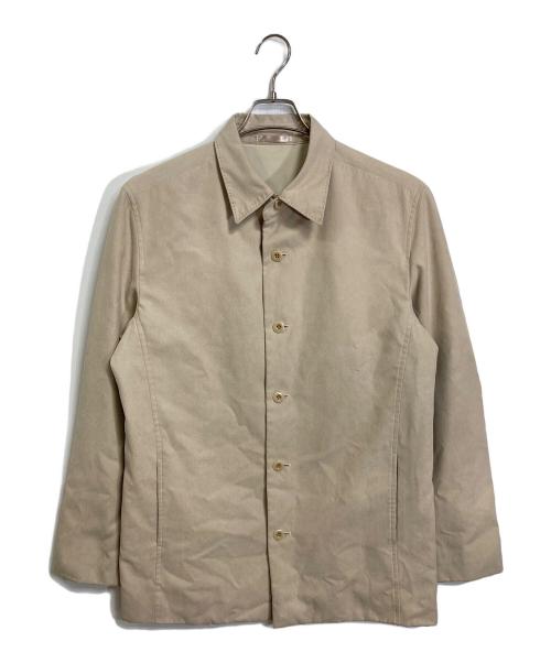 im product（アイムプロダクト）im product (アイムプロダクト) 【古着】90’S～00’S モールスキンシャツジャケット　アウター　ライトアウター　日本製　90年代　2000年代 ベージュ サイズ:Lの古着・服飾アイテム