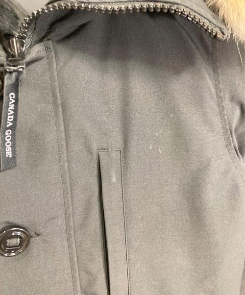 CANADA GOOSE（カナダグース）CANADA GOOSE (カナダグース) JASPER コヨーテファー付ダウンジャケット　ダウンジャケット　アウター　カナダ製　サザビーリーグタグ ブラック サイズ:XSの古着・服飾アイテム