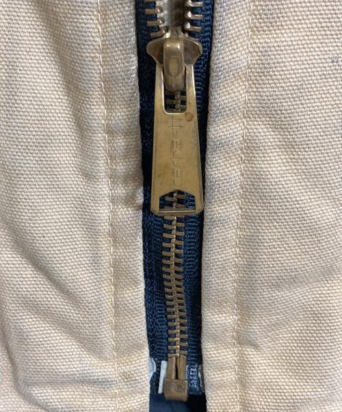 CarHartt（カーハート）CarHartt (カーハート) ダックベスト　中綿ベスト　アウター　USA製 ベージュ サイズ:Lの古着・服飾アイテム