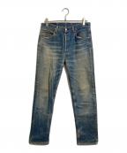 LEVI'Sリーバイス）の古着「【古着】デニムパンツ　ボタン裏653 USA製　ジーンズ」｜ブルー
