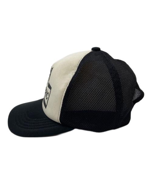 Hysteric Glamour（ヒステリックグラマー）Hysteric Glamour (ヒステリックグラマー) Unlimited Mesh Cap メッシュシャップ ホワイト×ブラック サイズ:FREEの古着・服飾アイテム