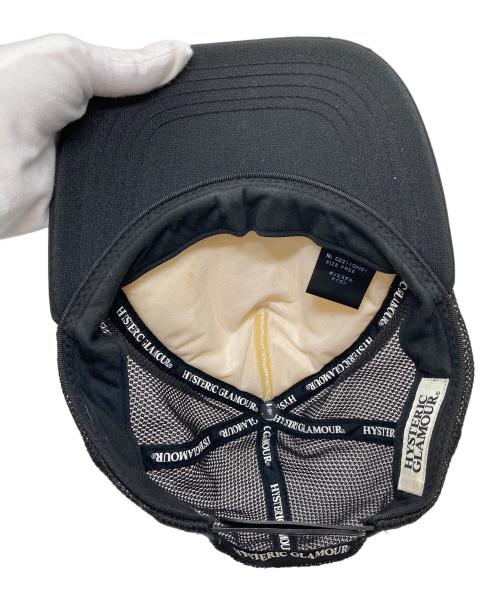 Hysteric Glamour（ヒステリックグラマー）Hysteric Glamour (ヒステリックグラマー) Unlimited Mesh Cap メッシュシャップ ホワイト×ブラック サイズ:FREEの古着・服飾アイテム