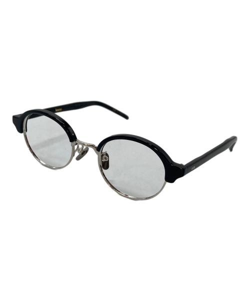 nupuri（ヌプリ）nupuri (ヌプリ) kearny メガネ　アイウェア　日本製 ブラック サイズ:実寸参照の古着・服飾アイテム