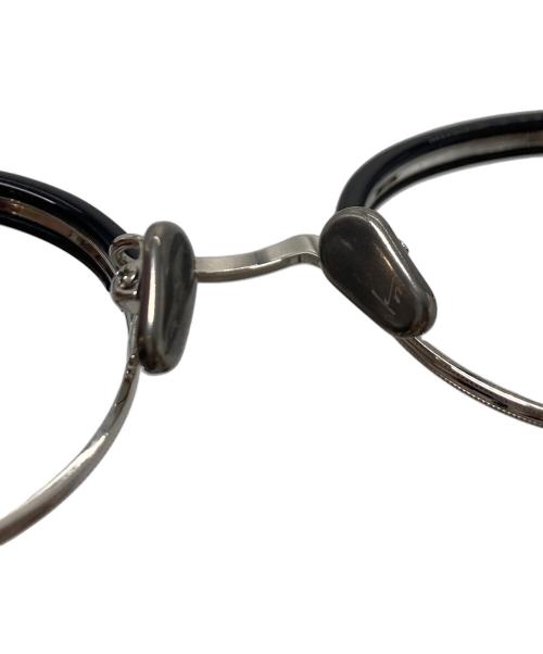 nupuri（ヌプリ）nupuri (ヌプリ) kearny メガネ　アイウェア　日本製 ブラック サイズ:実寸参照の古着・服飾アイテム