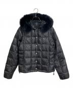 TAION EXTRAタイオン エクストラ）の古着「フォックスファー付きダウンジャケット　3WAY」｜ブラック
