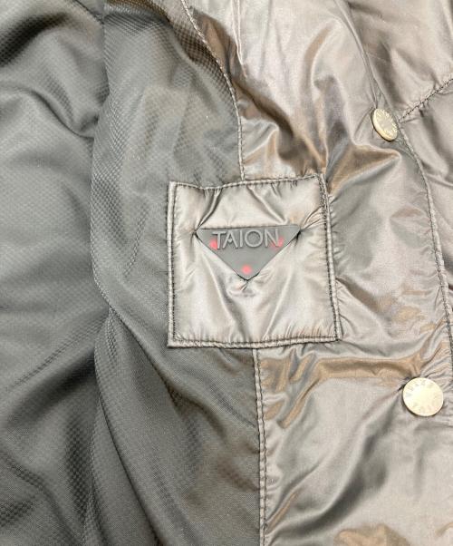 TAION EXTRA（タイオン エクストラ）TAION EXTRA (タイオン エクストラ) フォックスファー付きダウンジャケット　3WAY ブラック サイズ:Sの古着・服飾アイテム