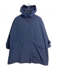MACKINTOSH（マッキントッシュ）の古着「HUMBIE HOOD ハンビーフード フーデットコート　アウター　ライトアウター　イギリス製　英国製」｜ネイビー